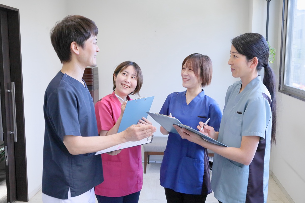 チームで支える職場